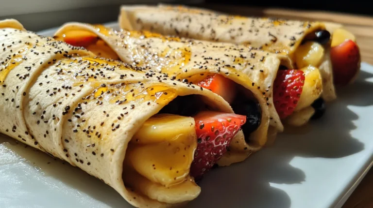 Coconut and Chia Breakfast Wraps for a Healthy Start