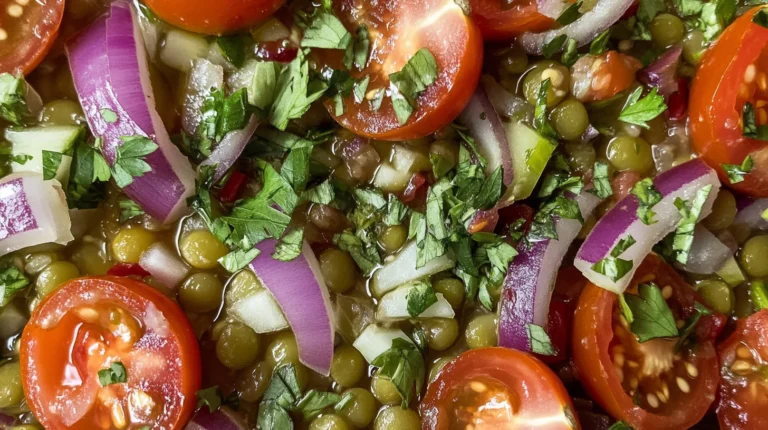 Green Lentil and Fennel Salad is a Healthy Choice.