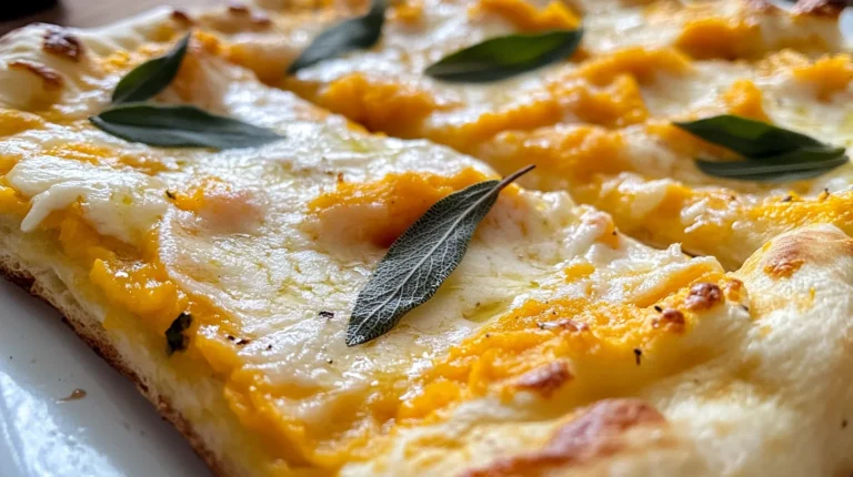 Pumpkin and Sage Breakfast Flatbread is Delicious!