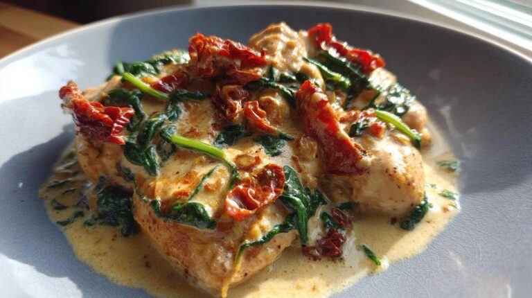 Speedy 15-Minute Creamy Tuscan Chicken One-Pan Stovetop Love 15-Minute Creamy Tuscan Chicken One-Pan Stovetop