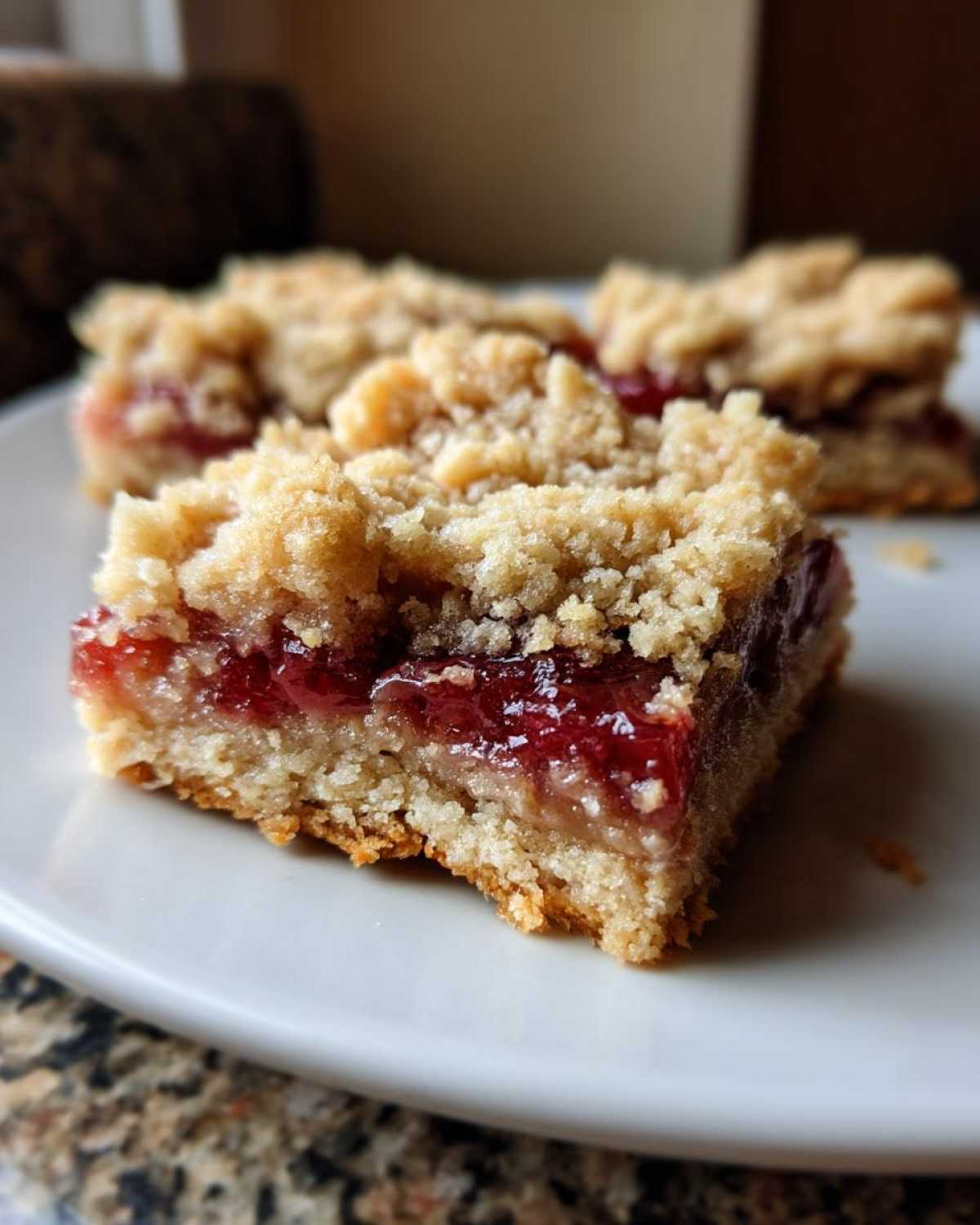 Brown Butter Sour Cherry Almond Bars Easy - detail 1