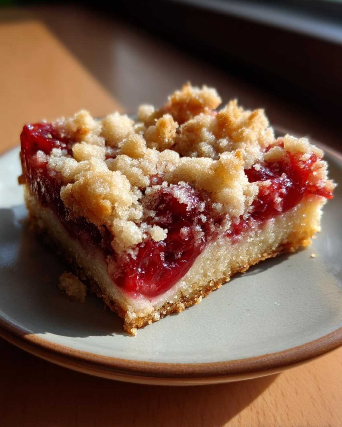 Brown Butter Sour Cherry Almond Bars Easy - detail 2