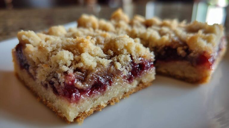 Brown Butter Sour Cherry Almond Bars Easy