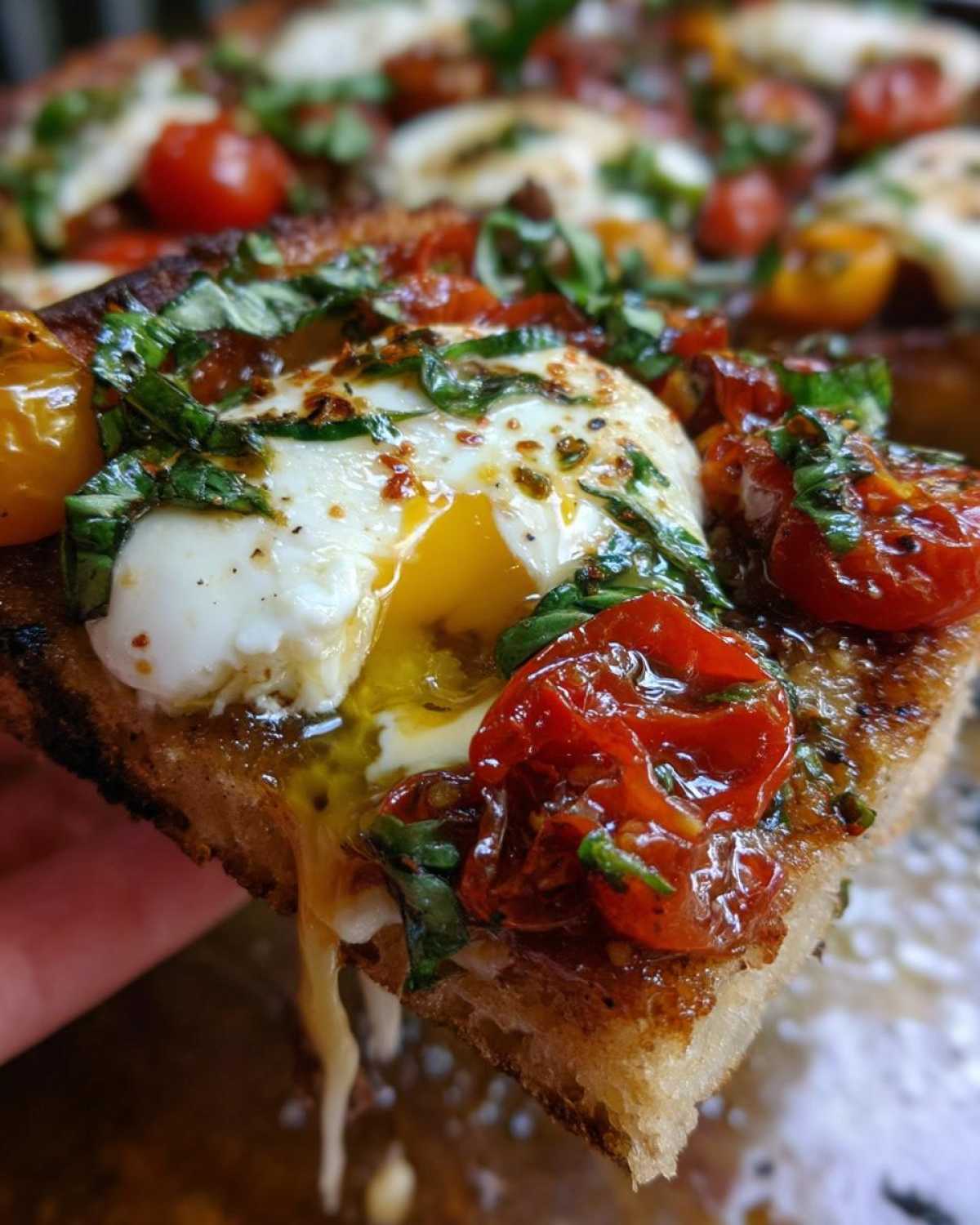 Bruschetta Burrata Pizza - detail 1