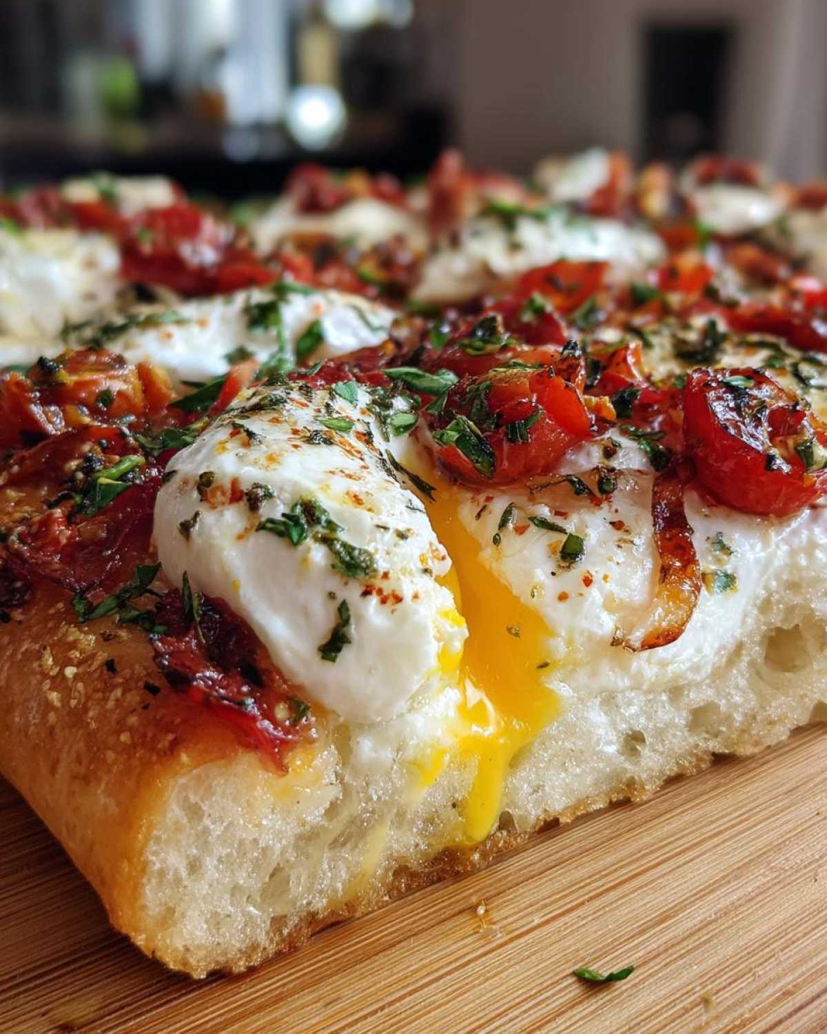 Bruschetta Burrata Pizza - detail 2