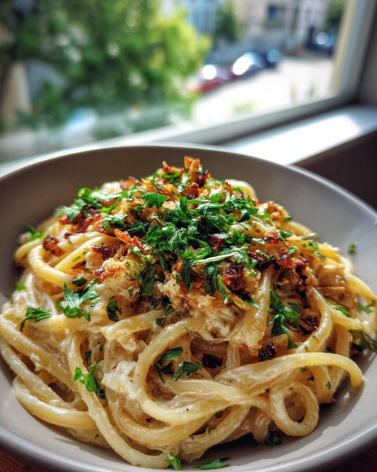 Caramelized Onion Feta Pasta - detail 3