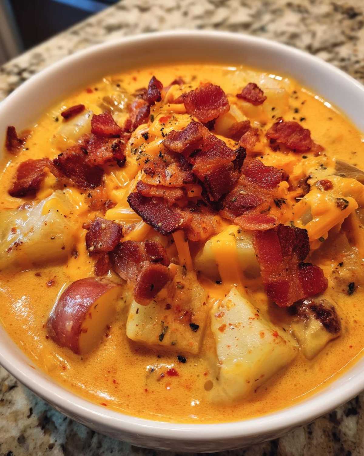 Cheesy Bacon Ranch Baked Potato Soup One Pot - detail 1