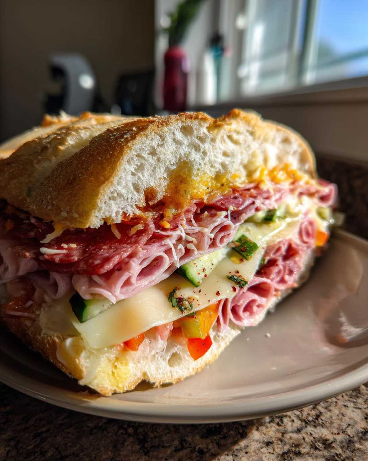 Chopped Italian Sandwich - detail 2