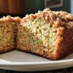 Cinnamon Streusel Topped Zucchini Bread Bakery Style