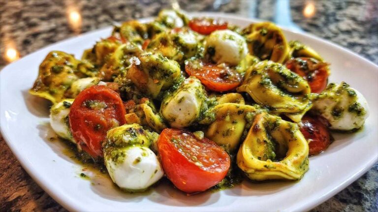 Crispy Blackstone Pesto Tortellini Cherry Tomato 19 oz Surprise Crispy Blackstone Pesto Tortellini Cherry Tomato Mozzarella