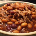 Dr Pepper Pulled Pork Baked Beans Slow Cooker