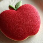 Easy No Spread Apple Shaped Sugar Cookies