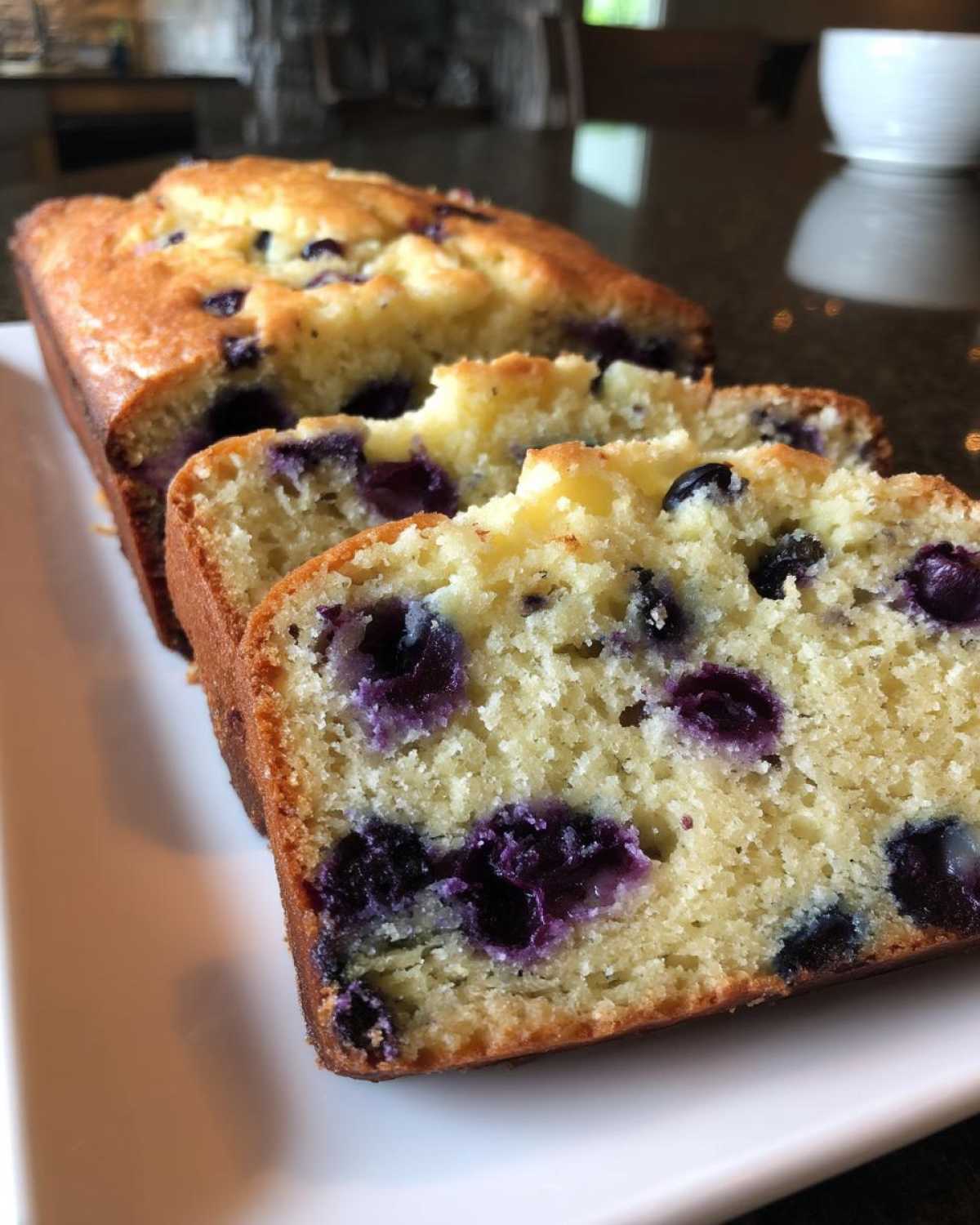 Healthy Lemon Blueberry Zucchini Bread Gluten-Free - detail 2