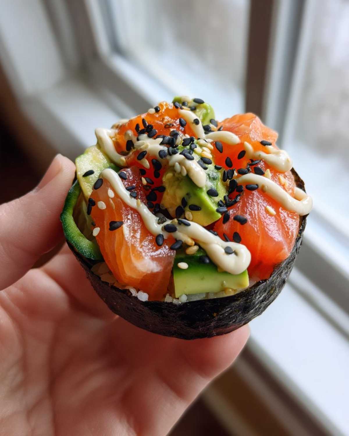Muffin Tin Sushi Cups - detail 2