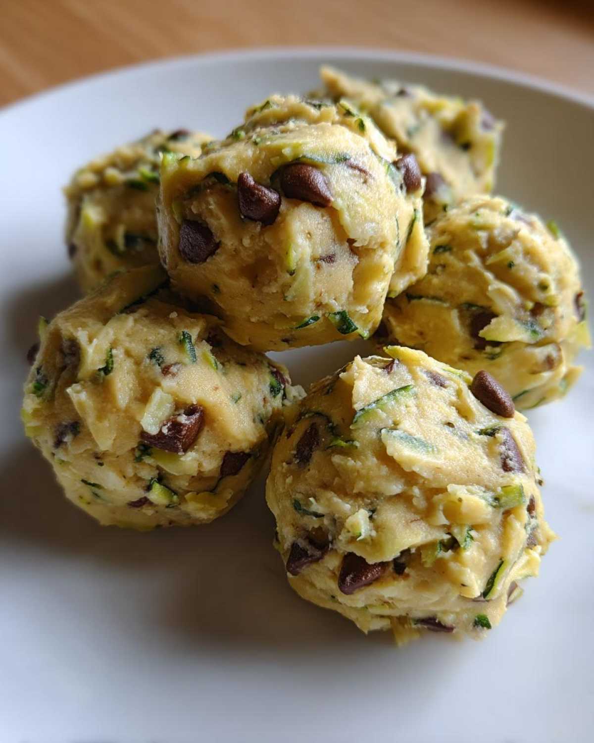No Bake Zucchini Cookie Dough Bites Edible - detail 1