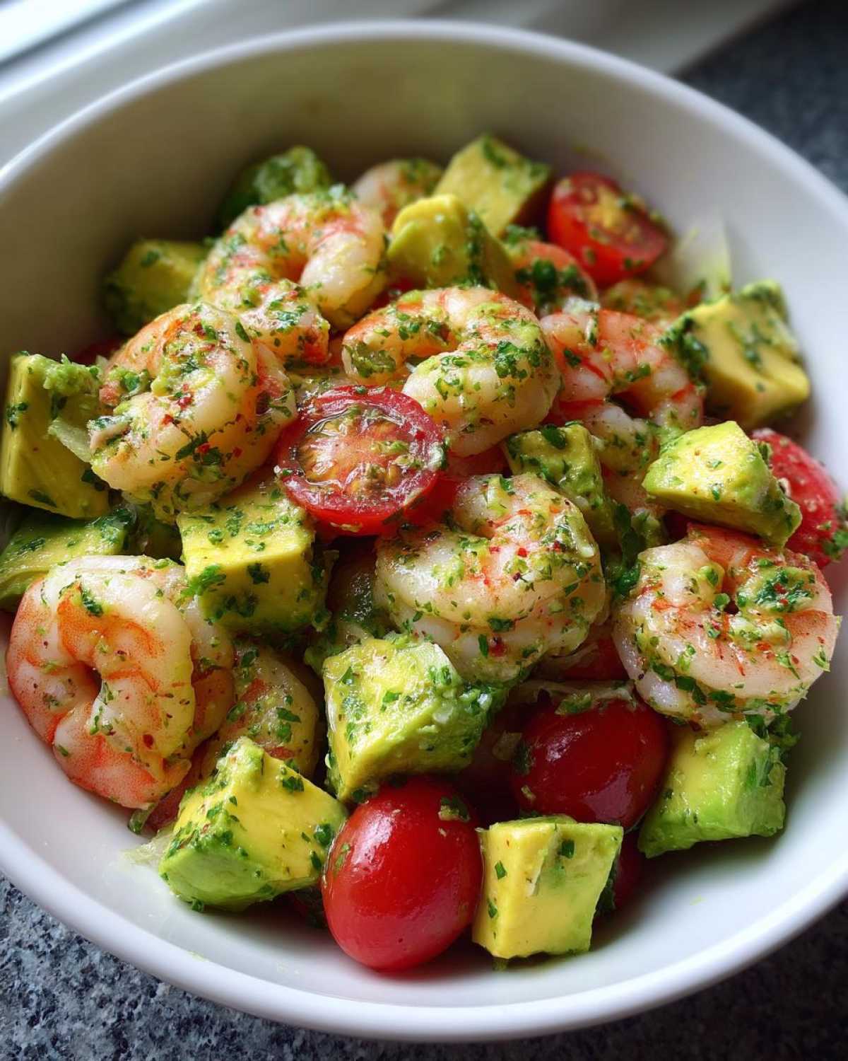 Shrimp Avocado Salad Cilantro Lime No Cook - detail 2