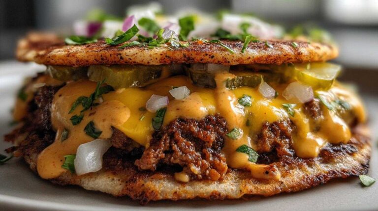 Smash Burger Tacos