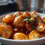 Smoked Paprika & Roasted Garlic Potato Salad (No Mayo Option)