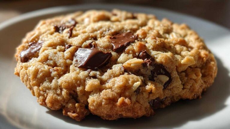 Soft Chewy ABC Chocolate Chip Oatmeal Cookies