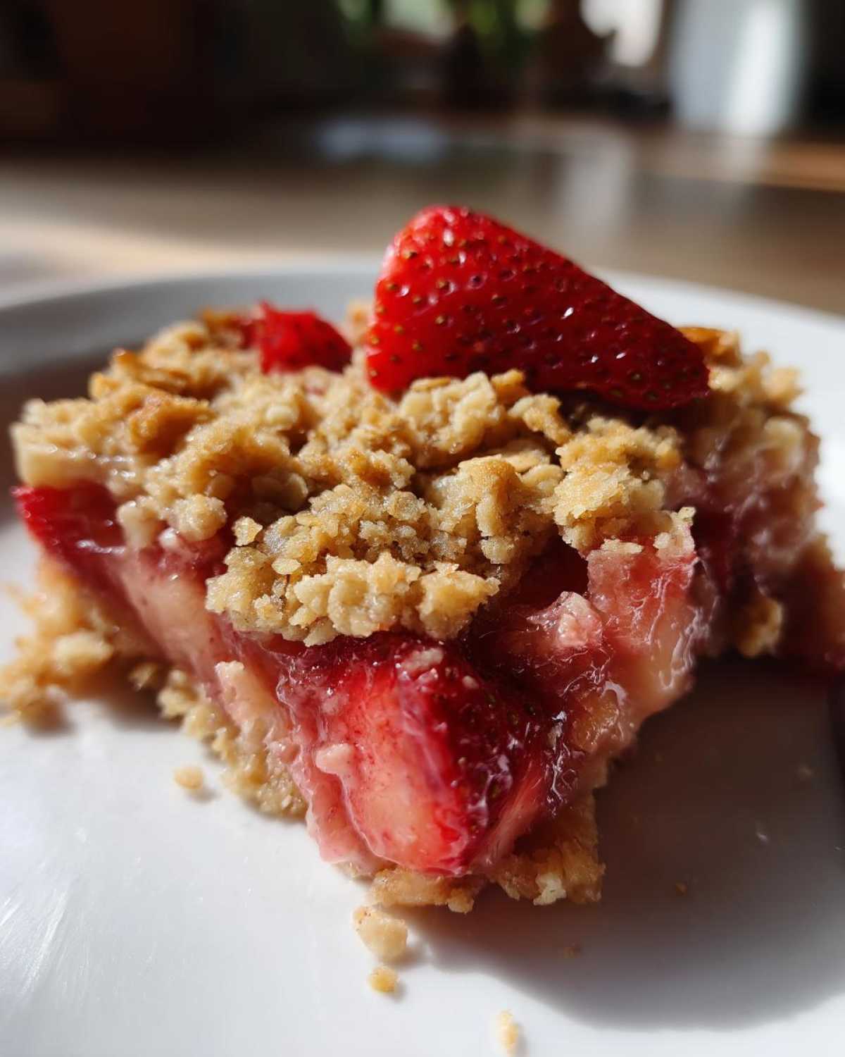 Strawberry Rhubarb Crisp Gluten-Free - detail 1