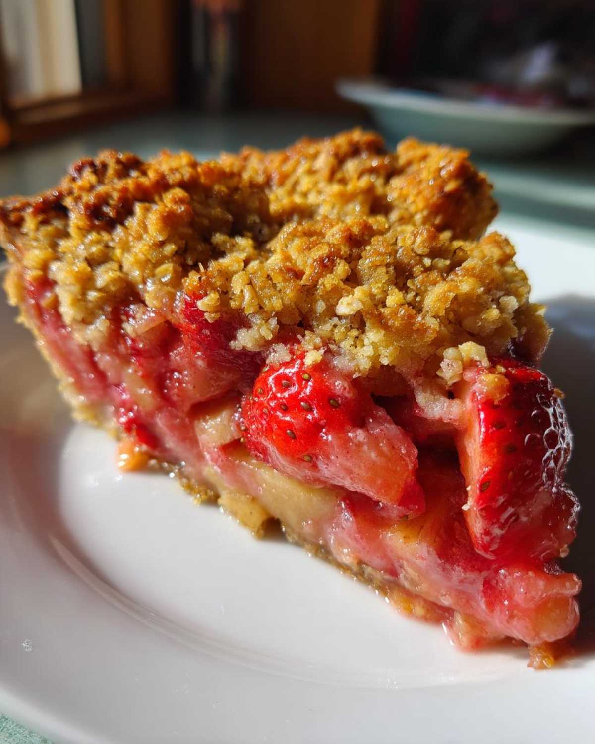 Strawberry Rhubarb Crisp Gluten-Free - detail 2