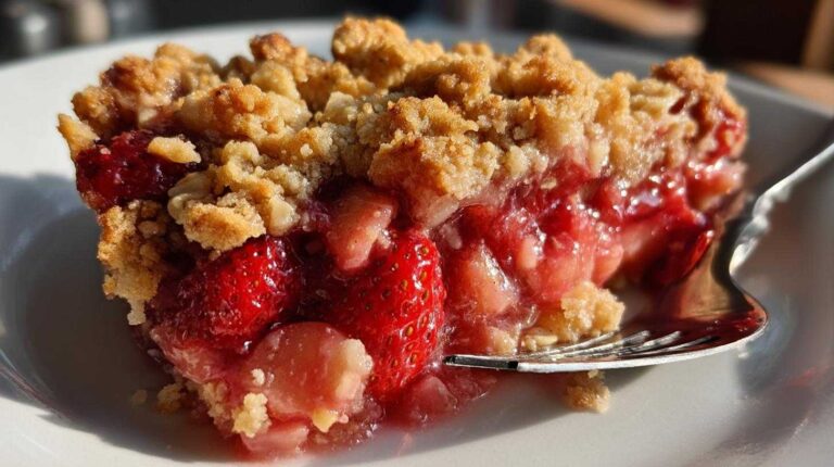 Marvelous 375° Strawberry Rhubarb Crisp Gluten-Free Strawberry Rhubarb Crisp Gluten-Free