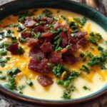Ultimate Loaded Baked Potato Soup Slow Cooker