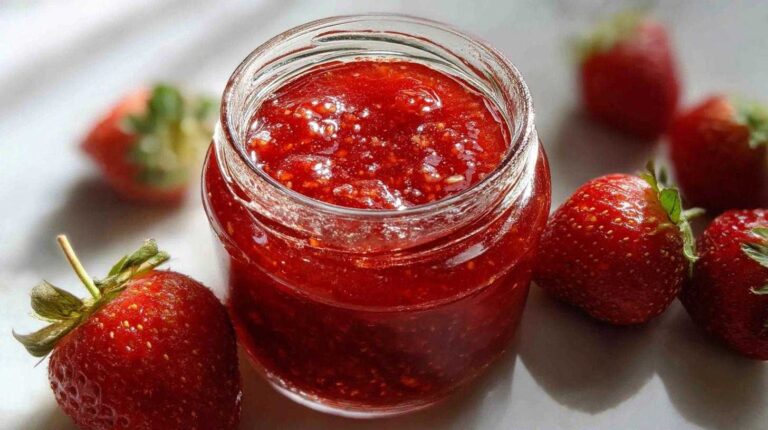 Ultimate Low Sugar Strawberry Freezer Jam Healthier