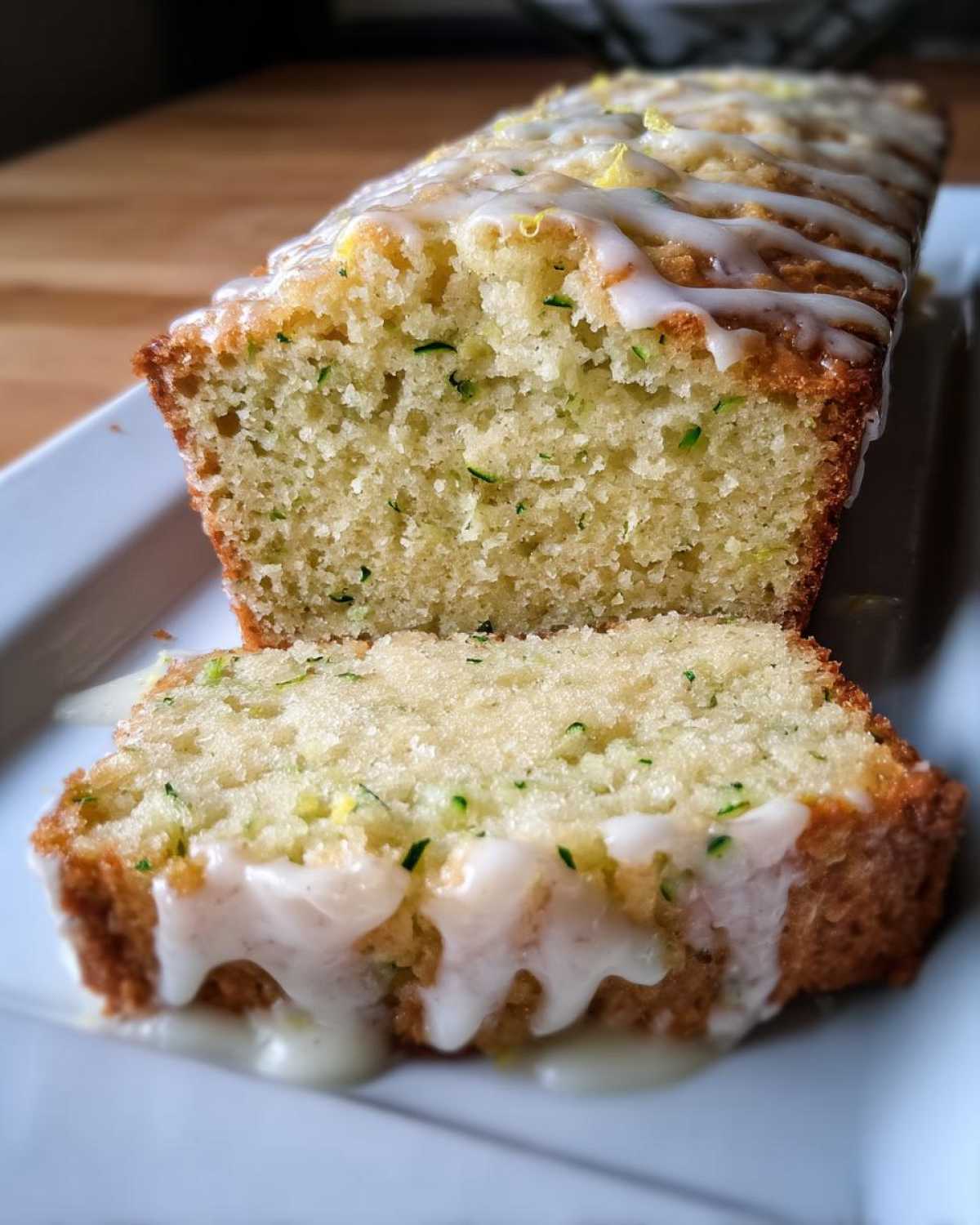 Ultra Moist Lemon Zucchini Bread Lemon Glaze - detail 3
