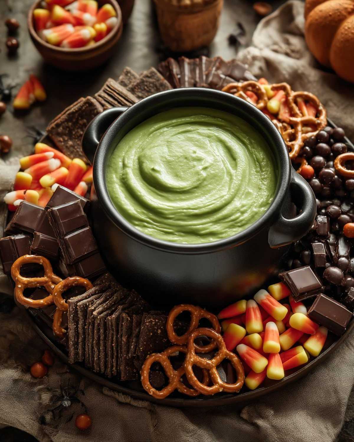 Witches Cauldron Halloween Dessert Board - detail 1