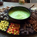 Witches Cauldron Halloween Dessert Board