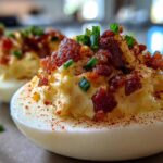 Bacon deviled eggs