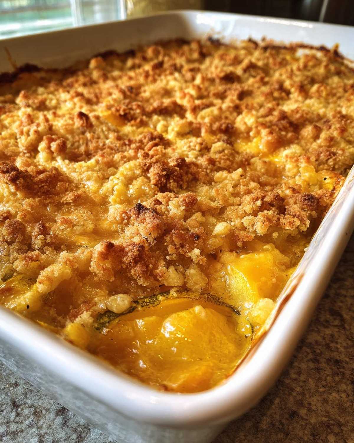 Classic squash casserole - detail 1