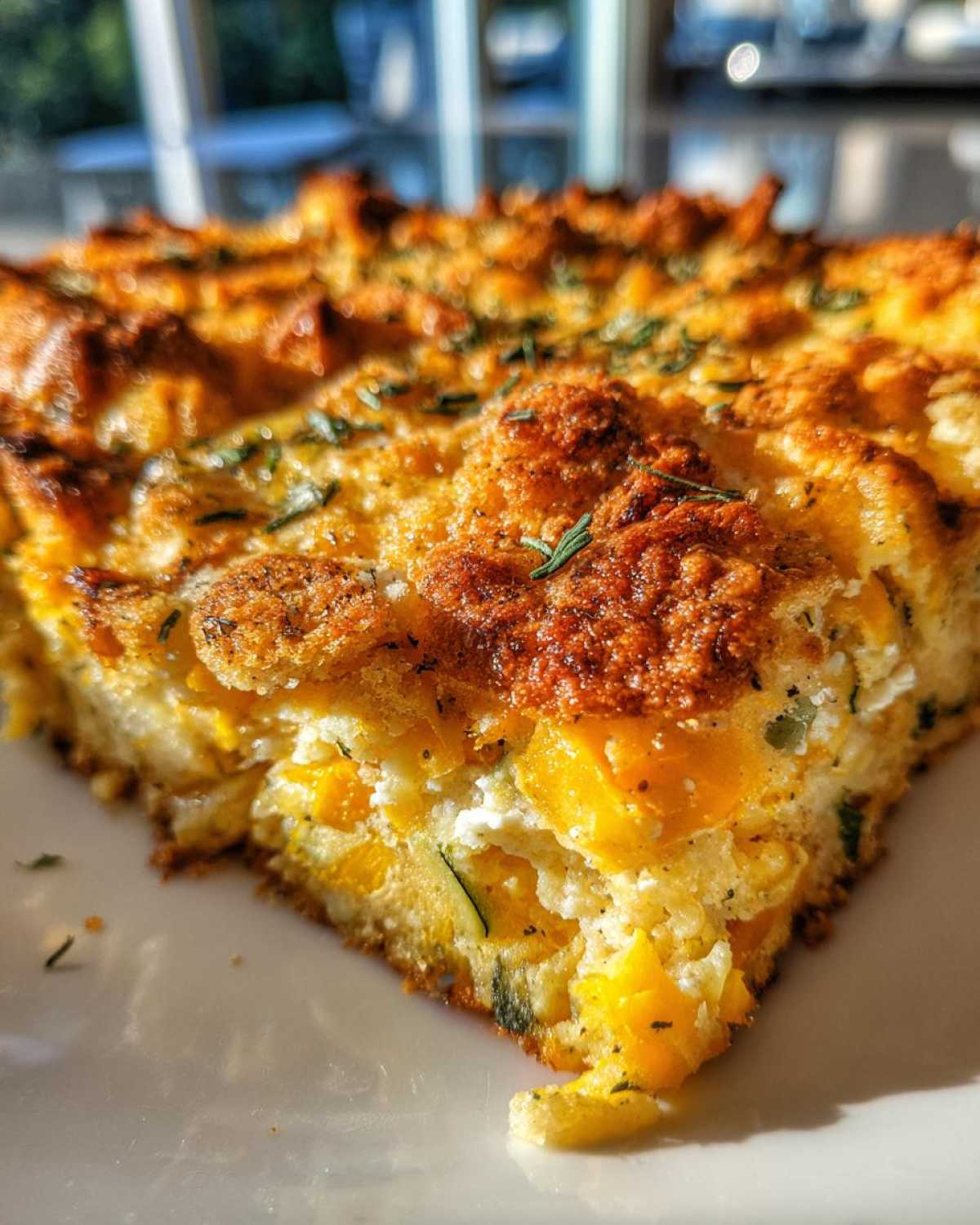 Classic squash casserole - detail 2