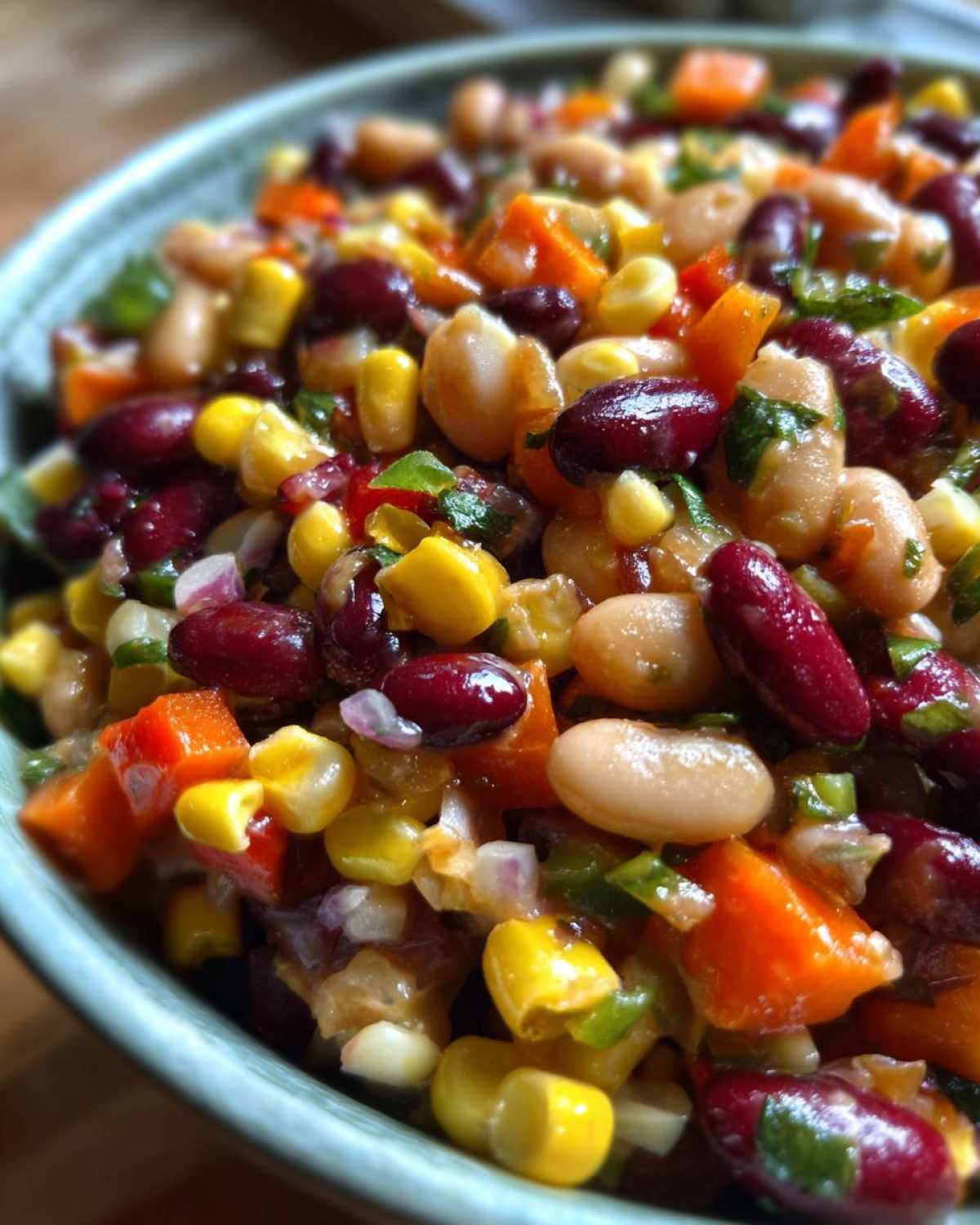 Cowboy Caviar Bean Dip - detail 2