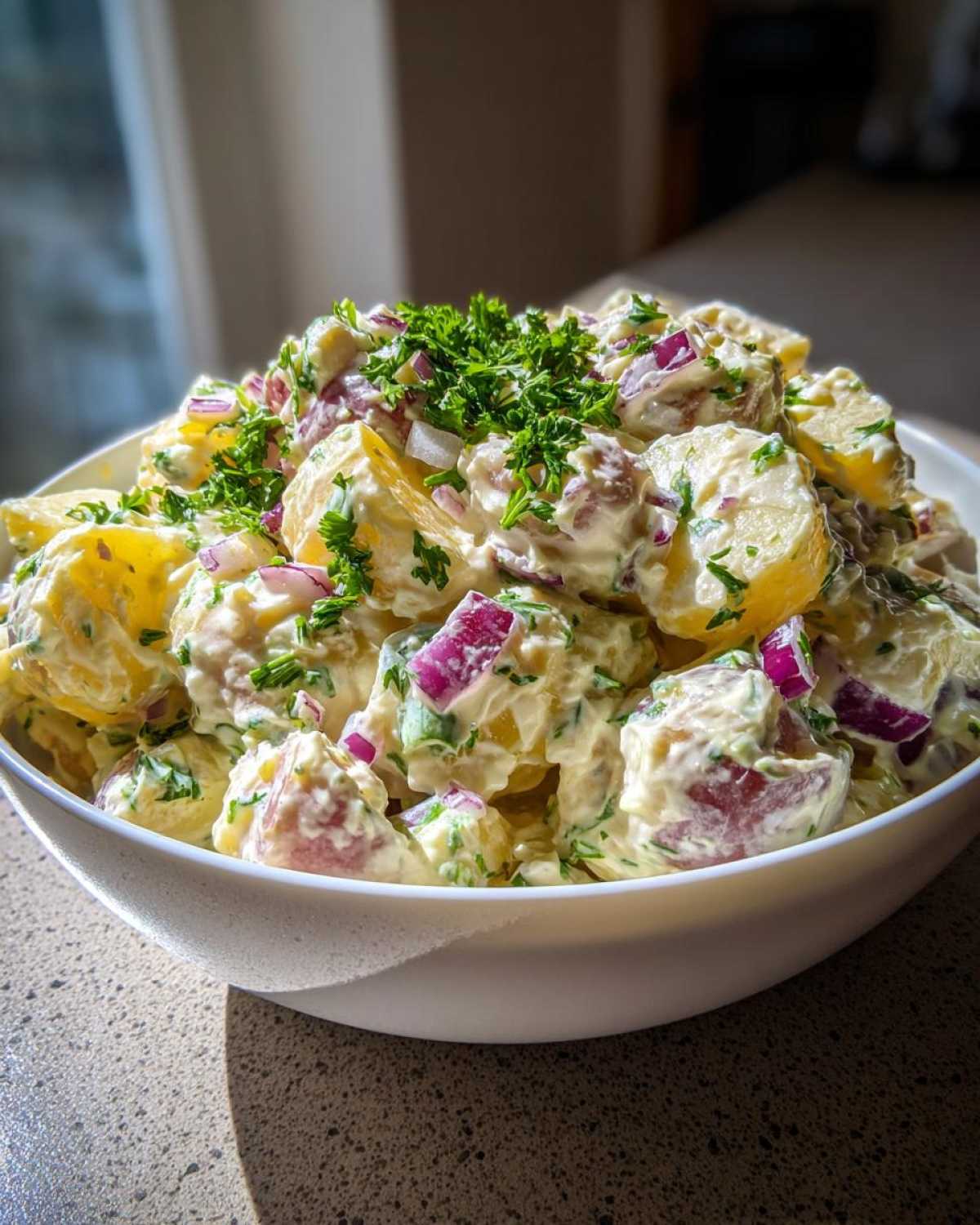 Easy potato salad - detail 2