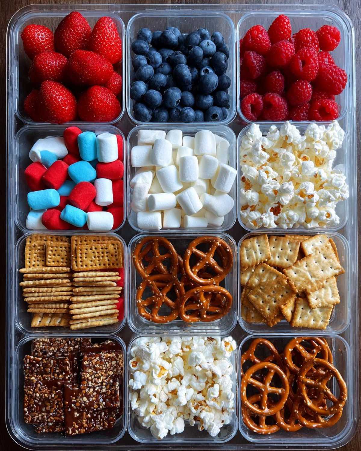 Festive 4th of July Snackle Box - detail 3