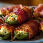 Firecracker Bacon-Wrapped Jalapeño Poppers