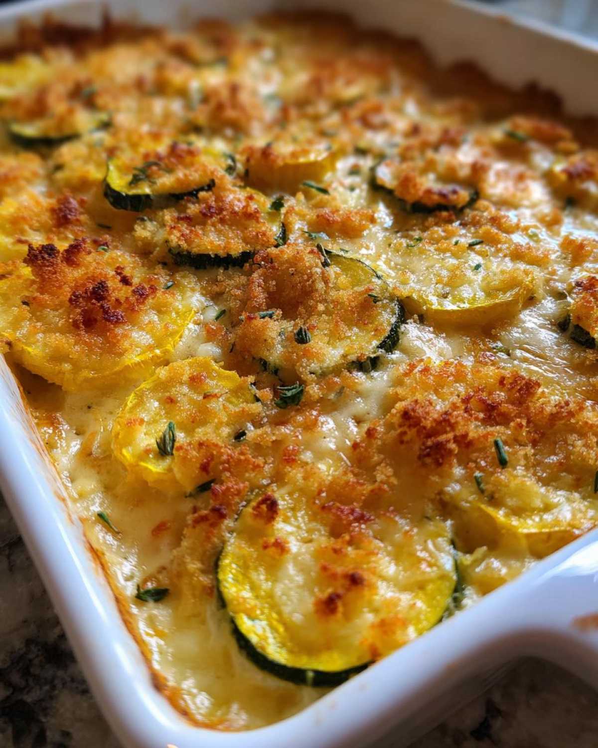 Gluten-free squash casserole - detail 2