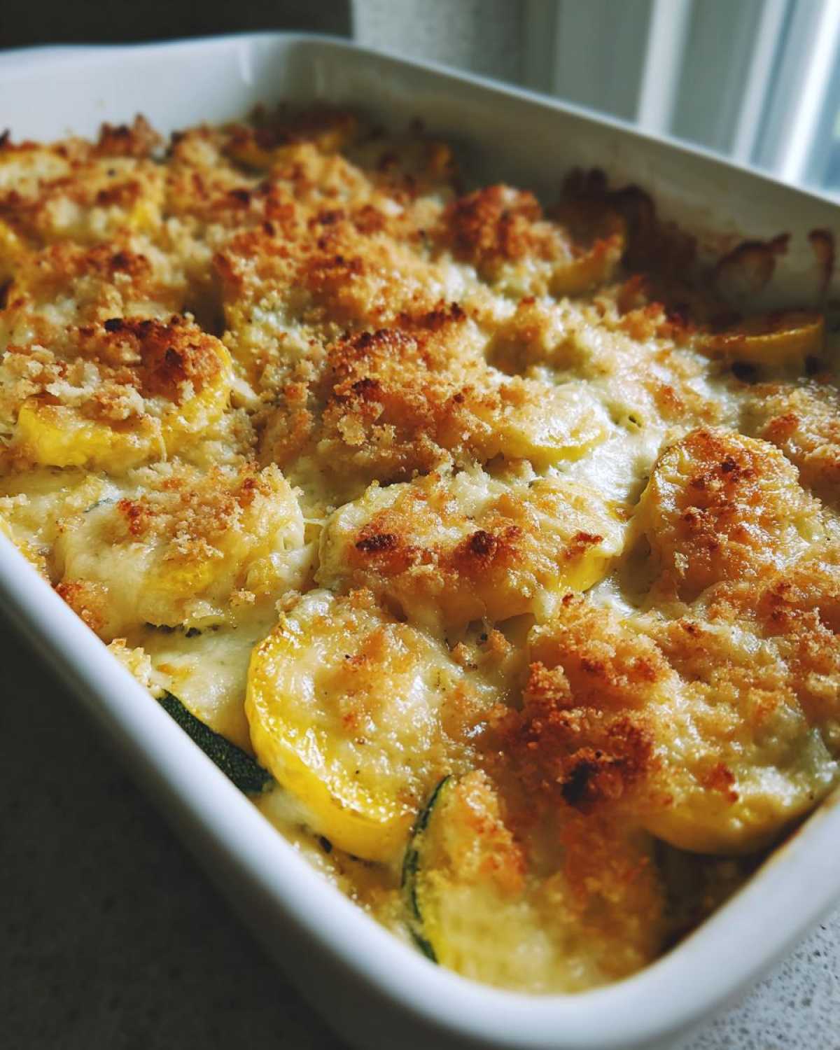 Gluten-free squash casserole - detail 4