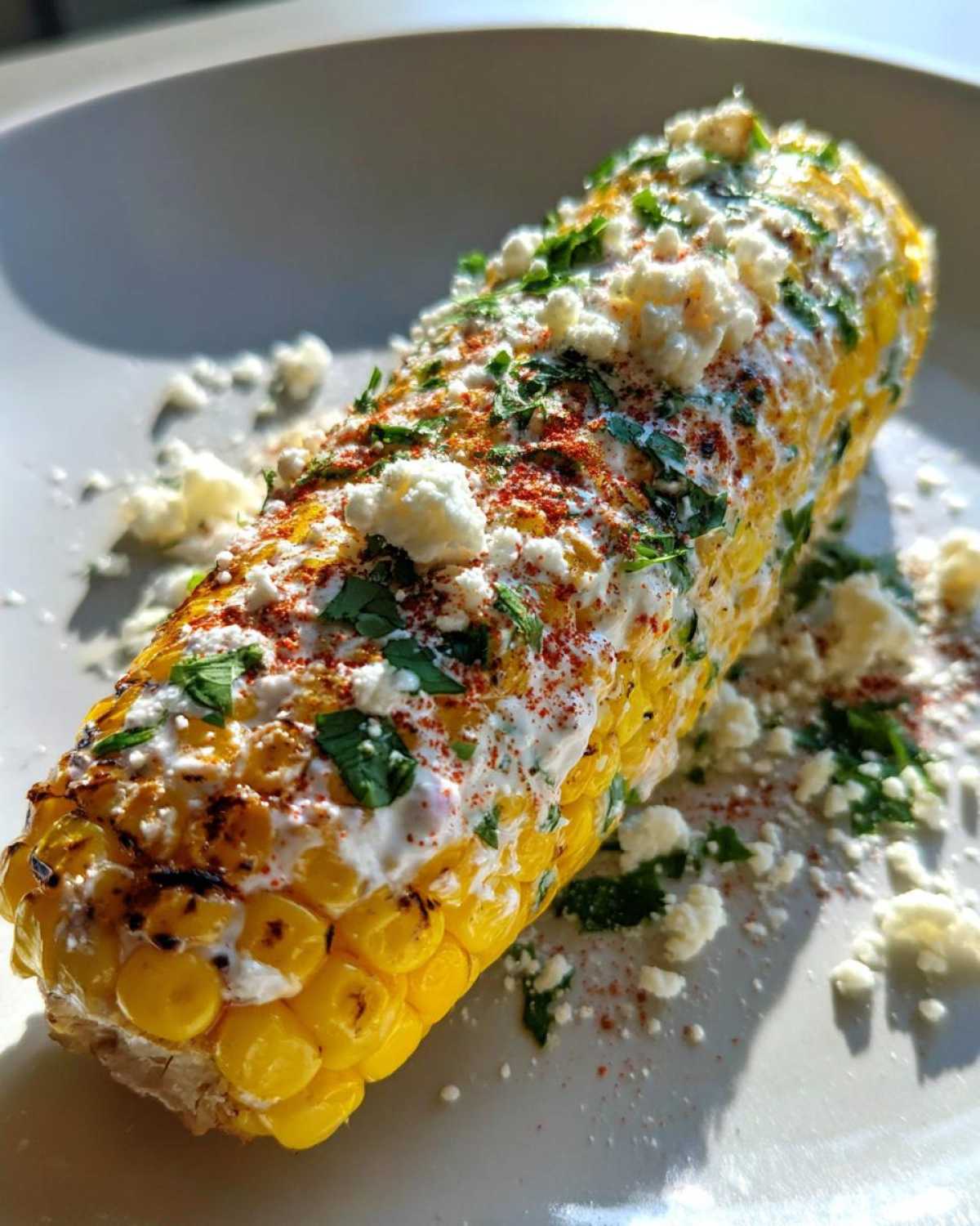 Mexican street corn - detail 2