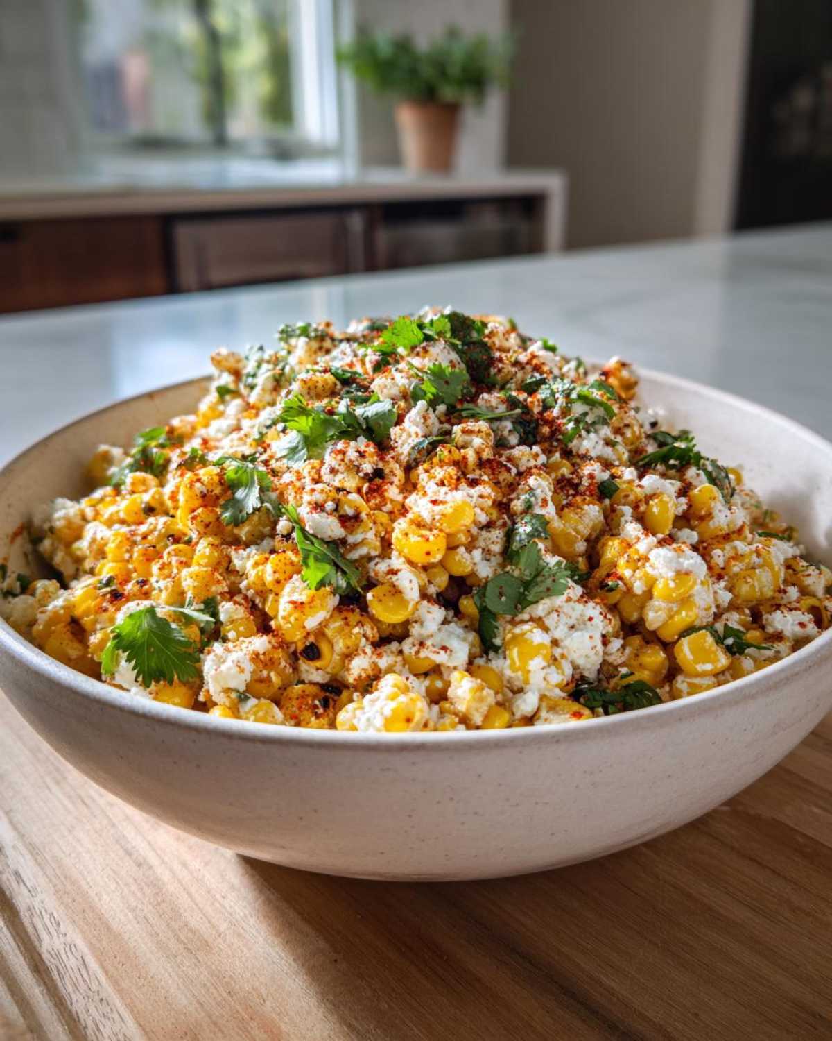 Mexican street corn salad - detail 1