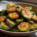 Spicy Asian Cucumber Salad (TikTok Viral)