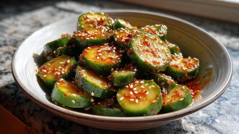 Spicy Asian Cucumber Salad (TikTok Viral): A Shockingly Delicious 1 Bowl Wonder Spicy Asian Cucumber Salad (TikTok Viral)