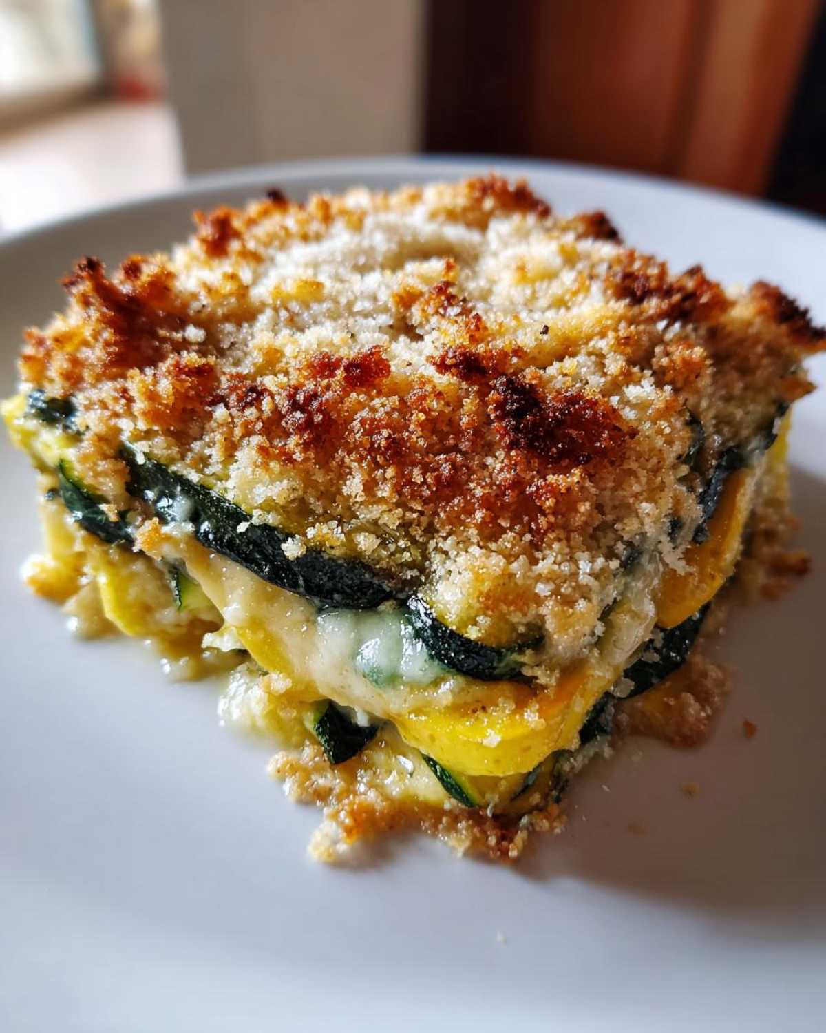 Zucchini squash casserole - detail 4
