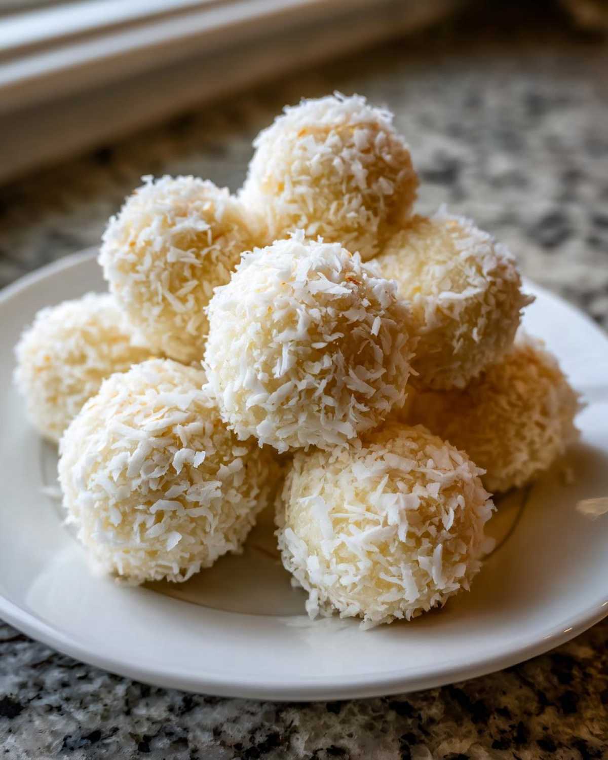 3-INGREDIENT COCONUT BALLS - detail 2