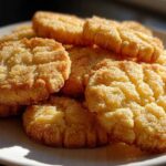 3 Ingredient Butter Cookies (No Eggs)