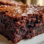 3-ingredient brownies with banana