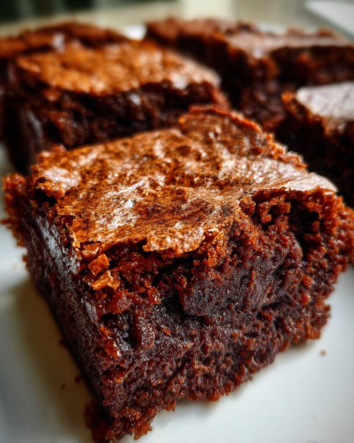 3-ingredient brownies with banana - detail 4