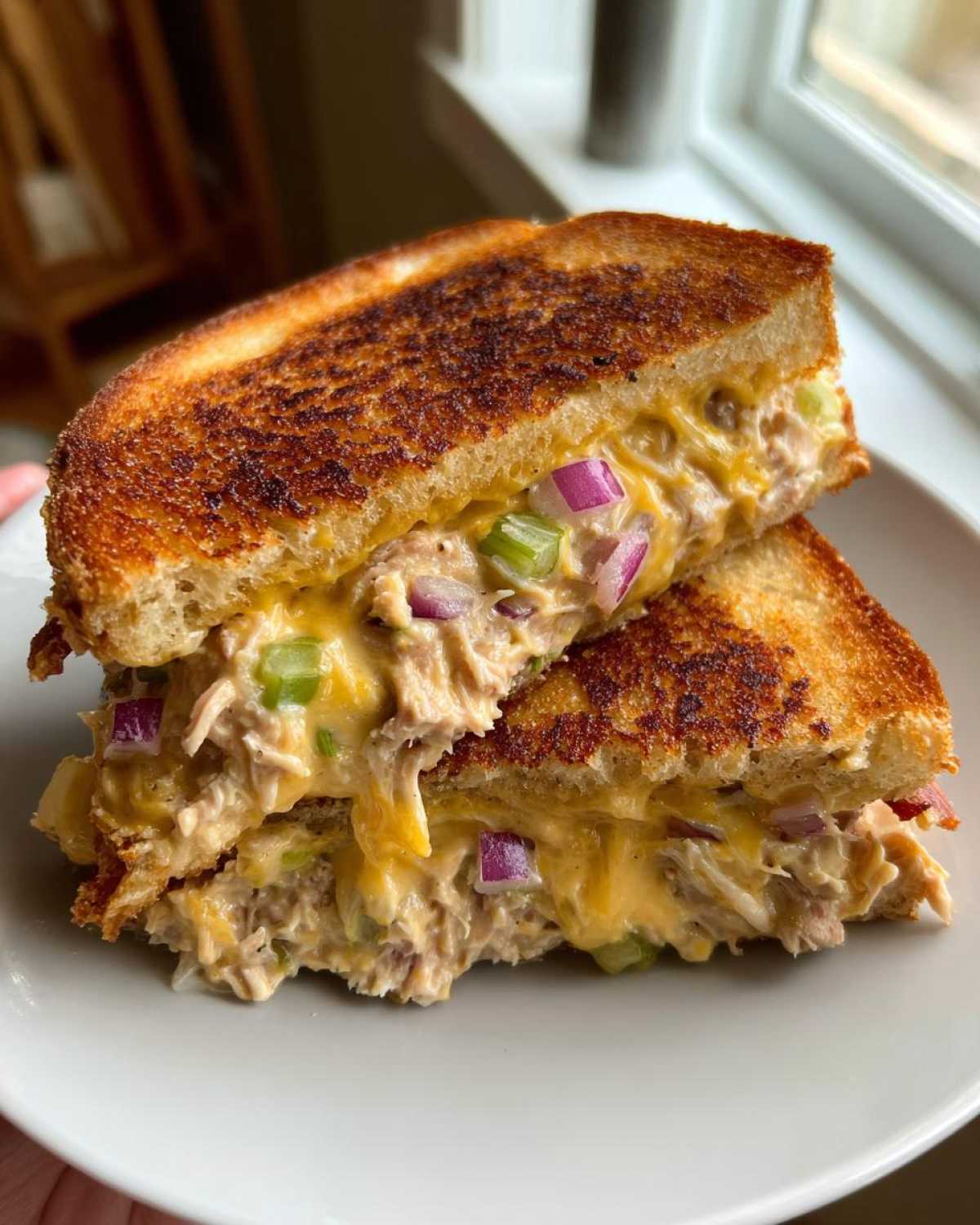 Bacon tuna melt - detail 2